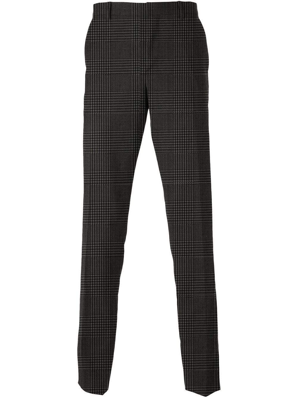 Black/White Check Trousers – Zane Barläs